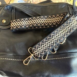 The Sak Brown and Tan Patterned leather HOBO Bag